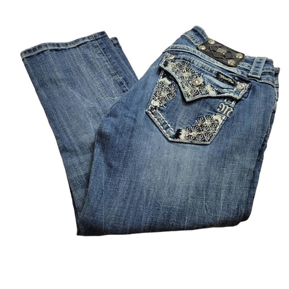 Miss Me denim capri 28